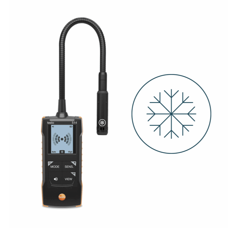 Testo 514 cercafughe per refrigeranti