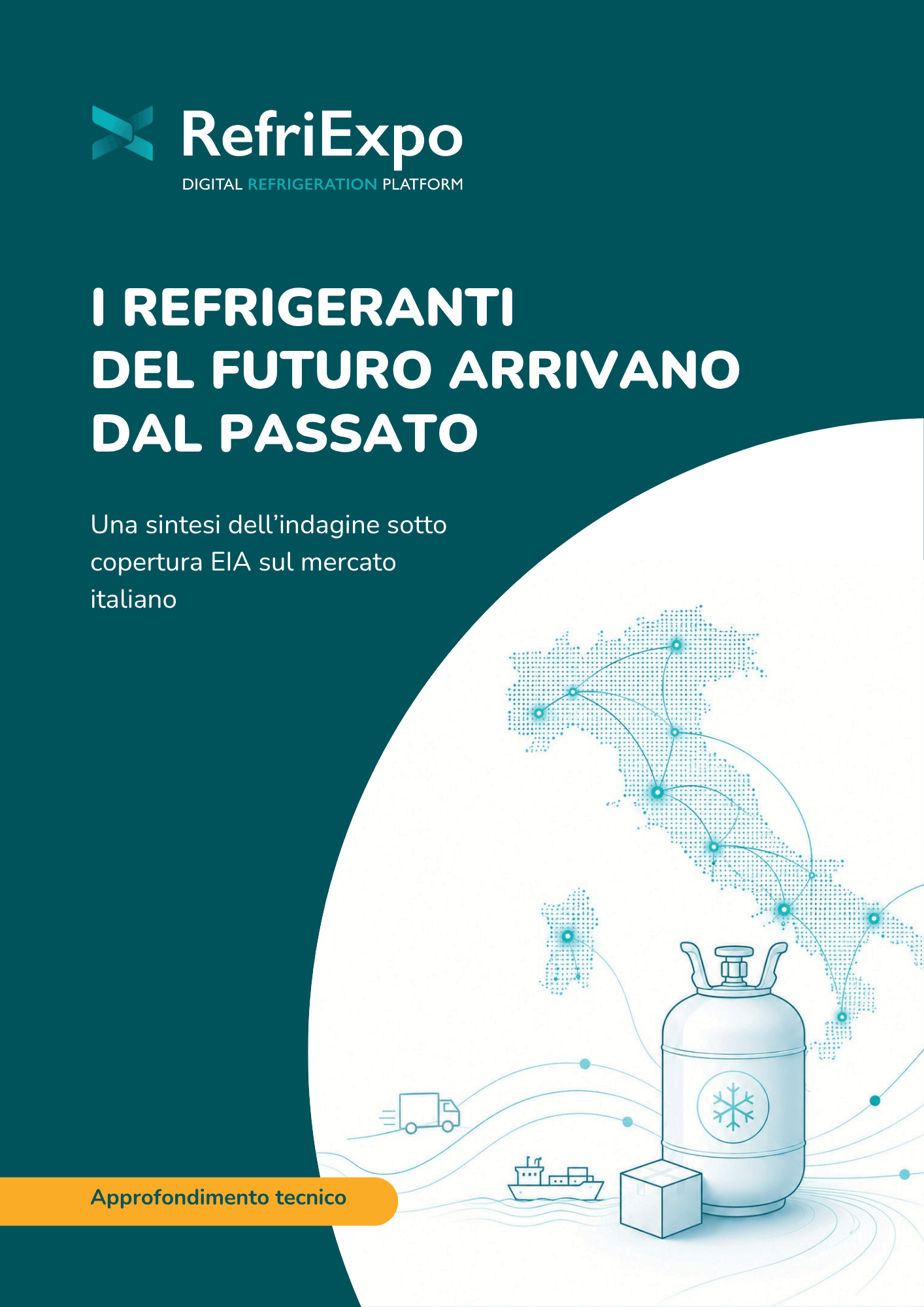 Copertina del dossier HFC illegali in Italia